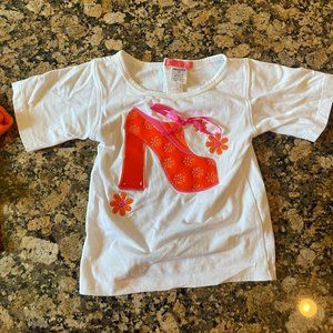 Tshirt and Skort Jeffa Orange Set